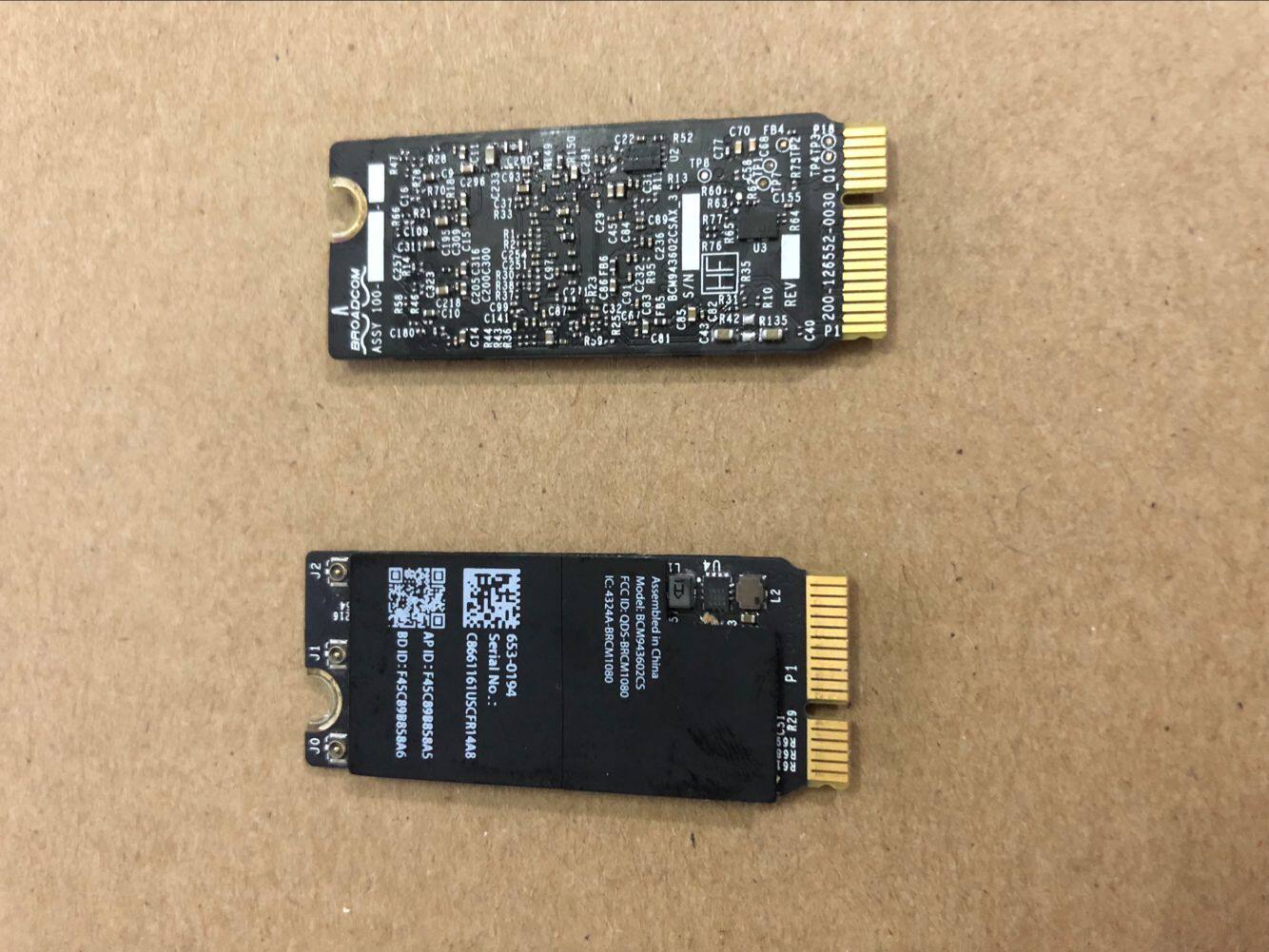 苹果BCM943602CS网卡 A1502 A1398 网卡 千兆无线网卡 WiFi模块 - 实物图