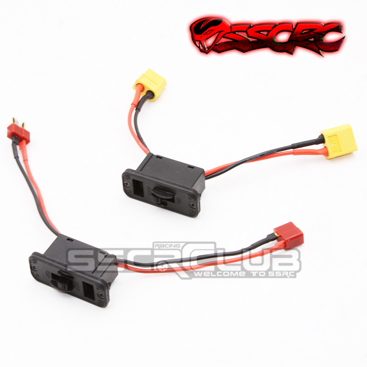 车用电调插头开关电池开关T插头公-母适用AXAIL系列90048 WR8等