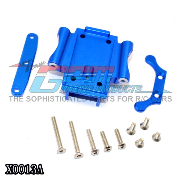 GPM FOR TRAXXAS XO-1 1/7铝合金后波箱底座与后臂码+不锈钢螺丝图片