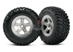 Traxxas 成品轮胎 2.2/3.0 Slash4WD前后, 2WD后 #5873