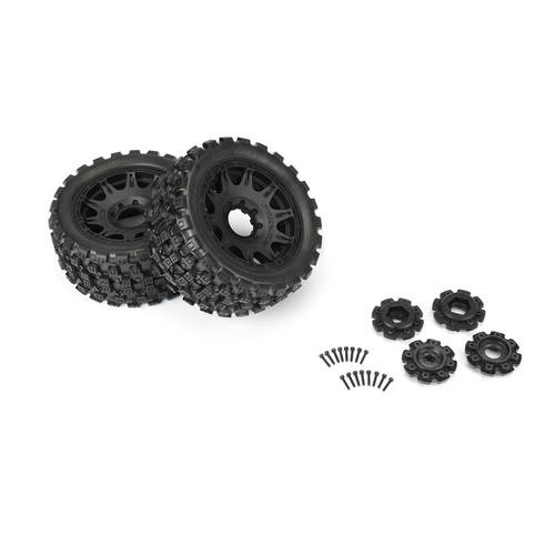 PL 1/6 MX57新款巧克力轮胎 24mm 2个 大X KRATON 8S #PRO1019811