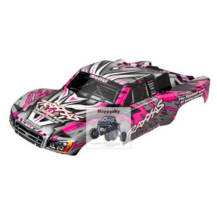 Traxxas 5847 Slash 4x4, 2WD 后驱SC10死老鼠完成品车壳喷漆剪材
