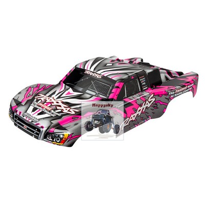 Traxxas 5847 Slash 4x4, 2WD 后驱SC10死老鼠完成品车壳喷漆剪材