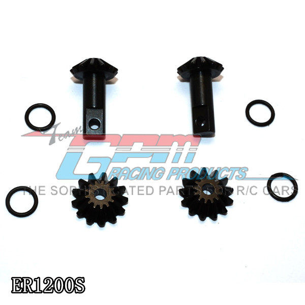 TRAXXAS E REVO 56087与GT4-TEC通用加硬钢差速内伞齿套装ER1200S