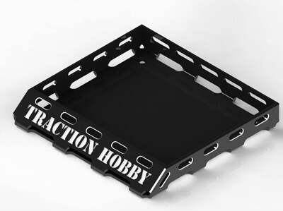 km2 Traction Hobby 1/8 攀爬车牧马人 猛禽行李架 后窗网