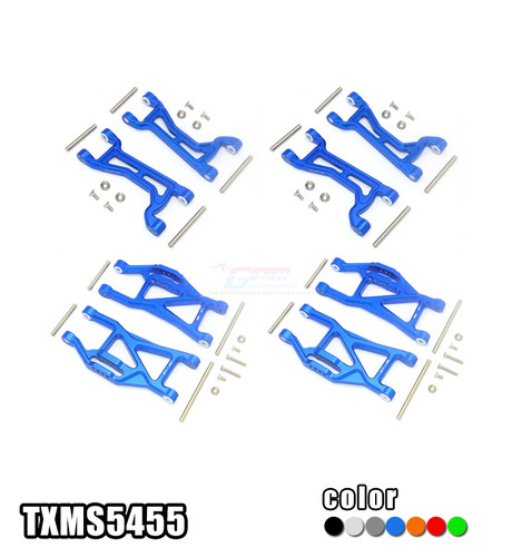 TRAXXAS 1/10 MAXX  MONSTER TRUCK-89076-4铝合金前后上下臂套装