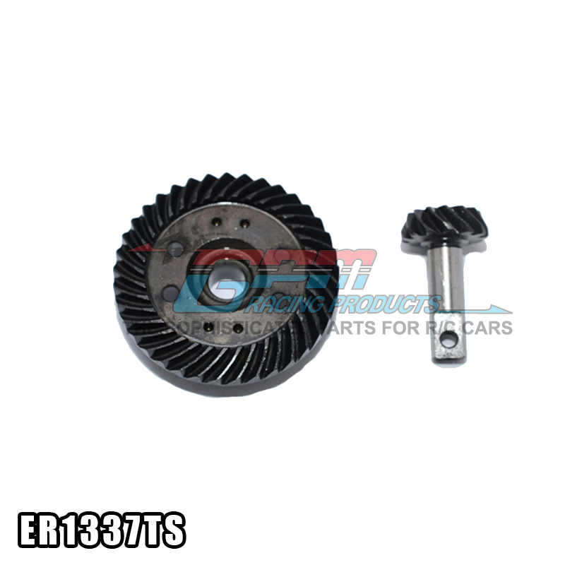 TRAXXAS 大E 大S E-MAXX SLASH 4X4 XO-01加硬钢差速斜齿 -套