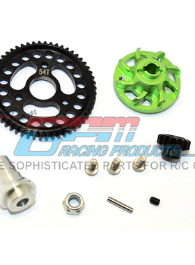 TRAXXAS SLASH 4X4 MODEL 68086-21铝合金主牙座+加硬钢54T主牙