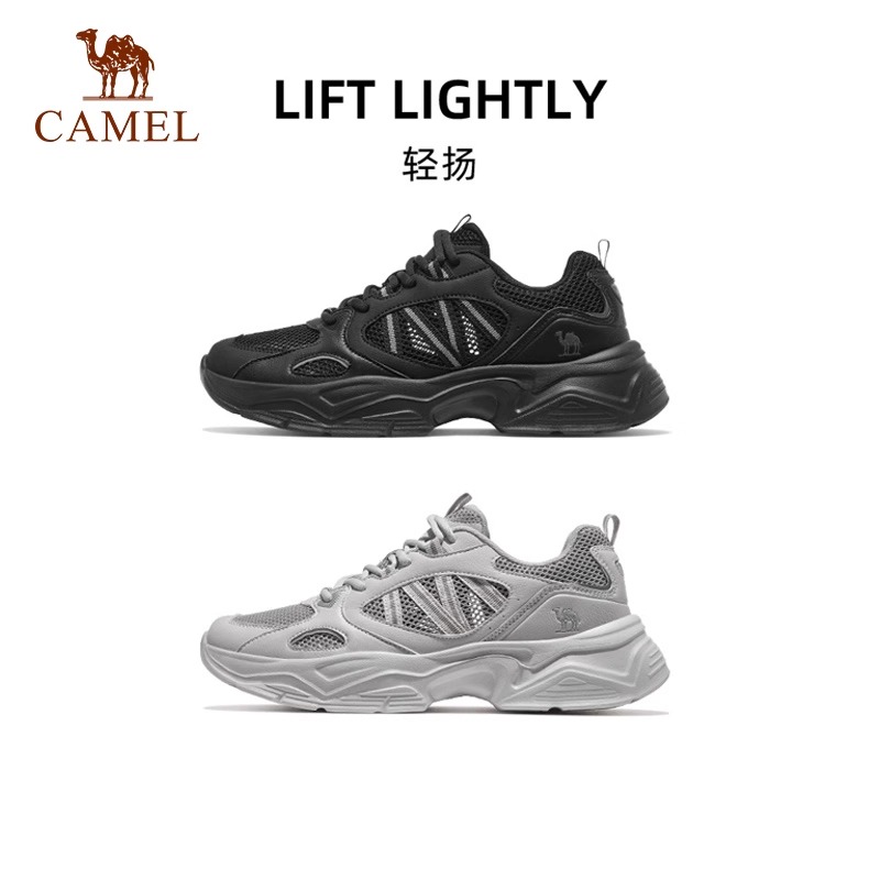 骆驼轻扬2025新款透气健步鞋