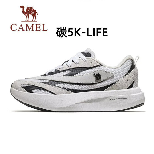 骆驼碳5K-life运动鞋女新款专业跑步鞋户外休闲透气碳板越野跑鞋