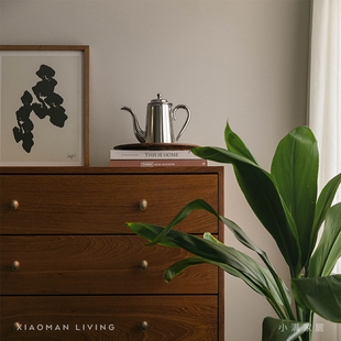 小满家居「其实」缅甸柚木 五六斗柜 储物柜