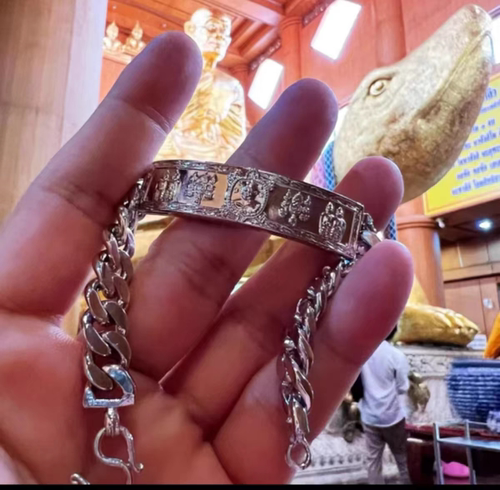 泰国佛牌项链 龙婆柳 庙 2562年 米龟龟手链