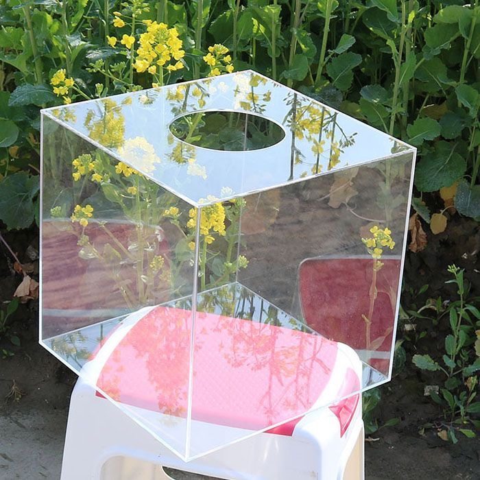 透明亚克力抽奖箱年会活动庆典摸奖箱结婚diy礼金红包箱收纳盒