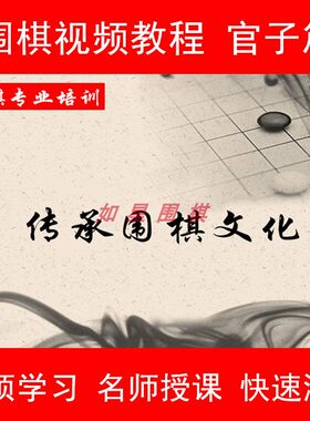 围棋视频官子谱107课 方天丰精讲大全技巧