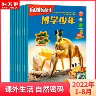 全年全套共12期 21年1 博学少年自然密码 12月 12月中小学生课外阅读学习科普百科全书认知自然科学知识订阅期刊 杂志2022年1