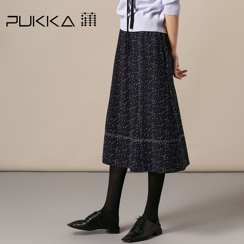 Pukka蒲牌星空印花棉半身裙女原创设计大码女装秋冬装女新款在类目 女装/女士精品, 半身裙中 - 来自Buy2taobao.com提供专业的淘宝代购服务