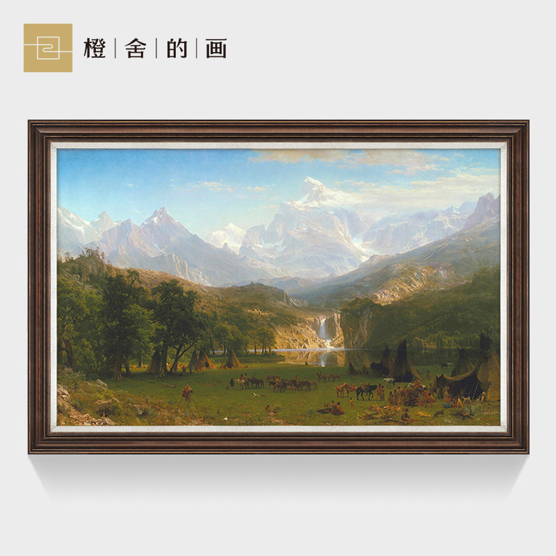 [Orange homes]European-style living room Oil Painting American style Decorative Landscape Entrance paintings Rocky Mountin the Home accessories , Decorative painting , Painting  category - from Buy2taobao.com to provide professional Taobao agent buy service