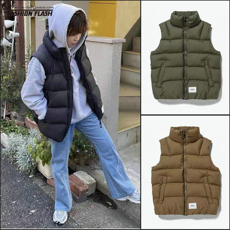 wtaps羽绒马甲西山彻cityboy背心