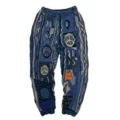 Blue Anti-War Knitted Pants