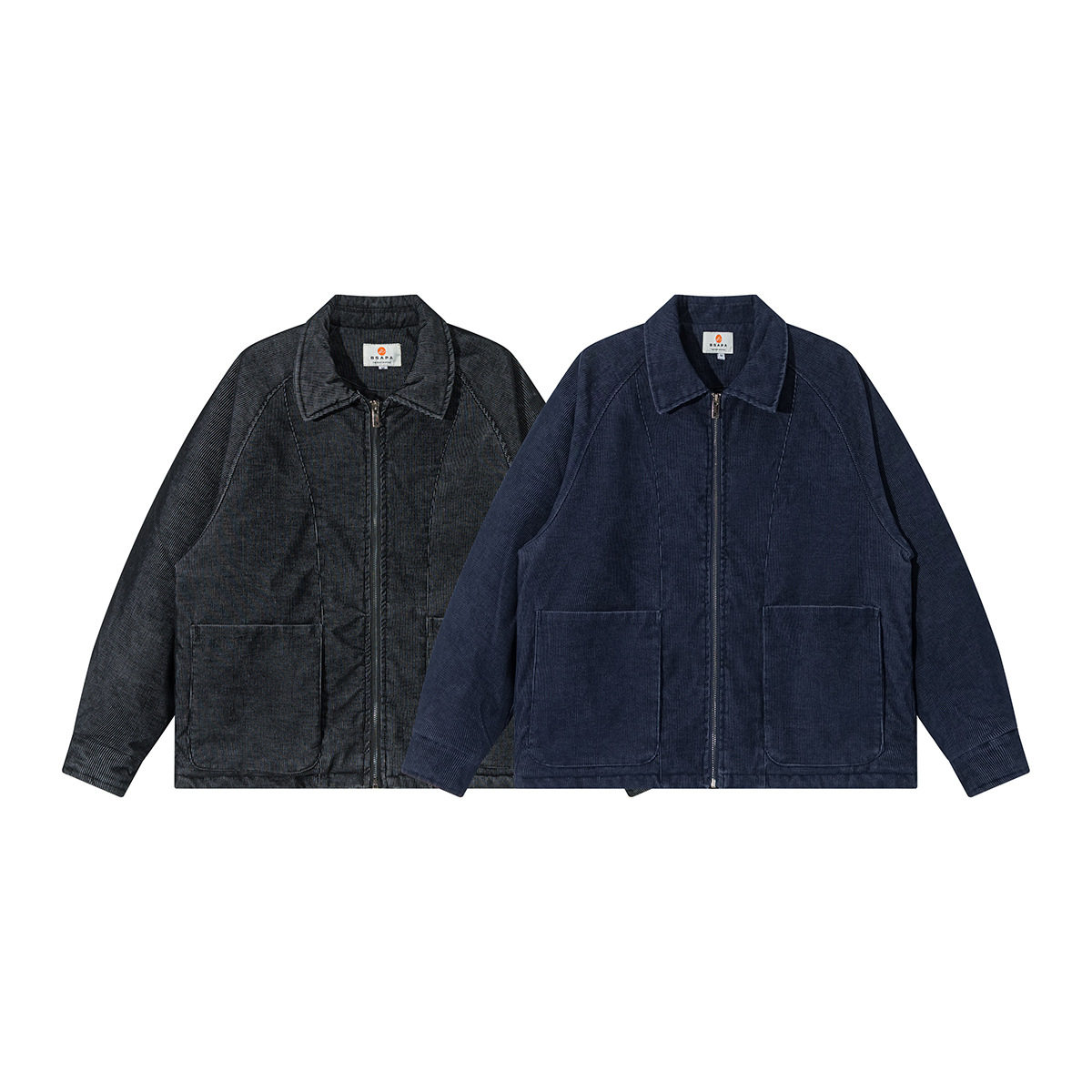 日系复古美式潮牌2025冬季新款贴袋工装棉服男女保暖棉衣加厚棉袄