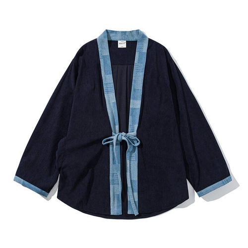 KAPITAL VINTAGE灯芯绒道袍外套复古开衫衬衫 KUBA LHAMO非visvim