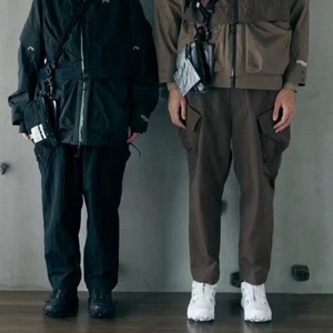 COMFY OUTDOOR 山系户外城市机能宽松休闲CMF多口袋防水工装长裤
