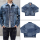 日系Type2牛仔夹克vintage水洗复古休闲外套kenijima同款 clenfit