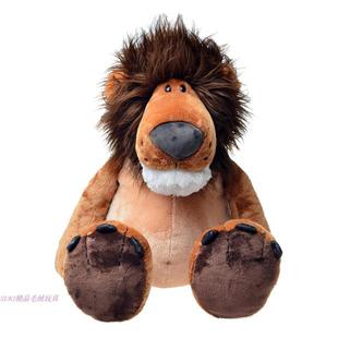 德国nici正品丛林狮子毛绒玩具公仔 狮子座玩偶抱枕生日礼物