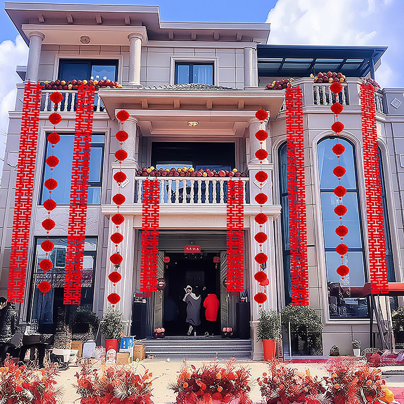 让婚礼从宅院开始就甜到冒泡