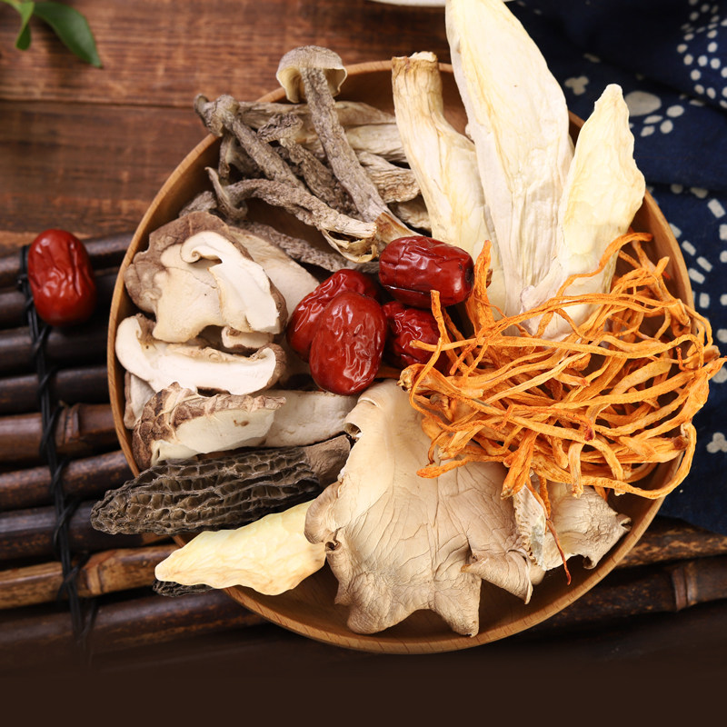 七菌汤包炖鸡炖排骨羊肚菌汤包菌菇汤包煲汤料包40g炖汤食材