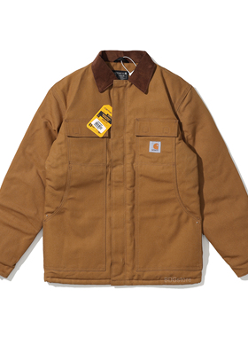 BDG现货Carhartt C003卡哈特主线帆布美式工装夹克外套冬季棉服
