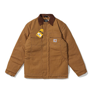 BDG现货Carhartt 工装 夹克外套冬季 棉服 C003卡哈特主线帆布美式