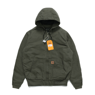 Kanye同款 连帽水洗帆布外套J130升级版 104050卡哈特美式 Carhartt