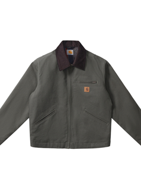 【Remake】Carhartt B11苔藓绿改J97底特律夹克短款外套秋冬厚款