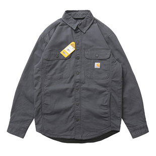 夹克春款 Carhartt 衬衫 Flex®口袋帆布工装 105419卡哈特Rugged