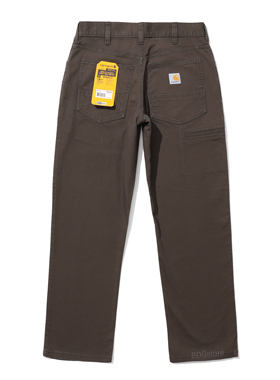 Carhartt 102517 卡哈特主线纯色直筒工装裤细帆布合身休闲裤8oz