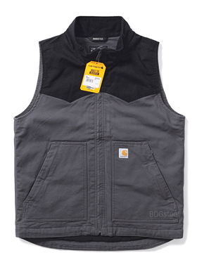 Carhartt 106433卡哈特主线蒙大拿美式西部黄石风格保暖工装马甲