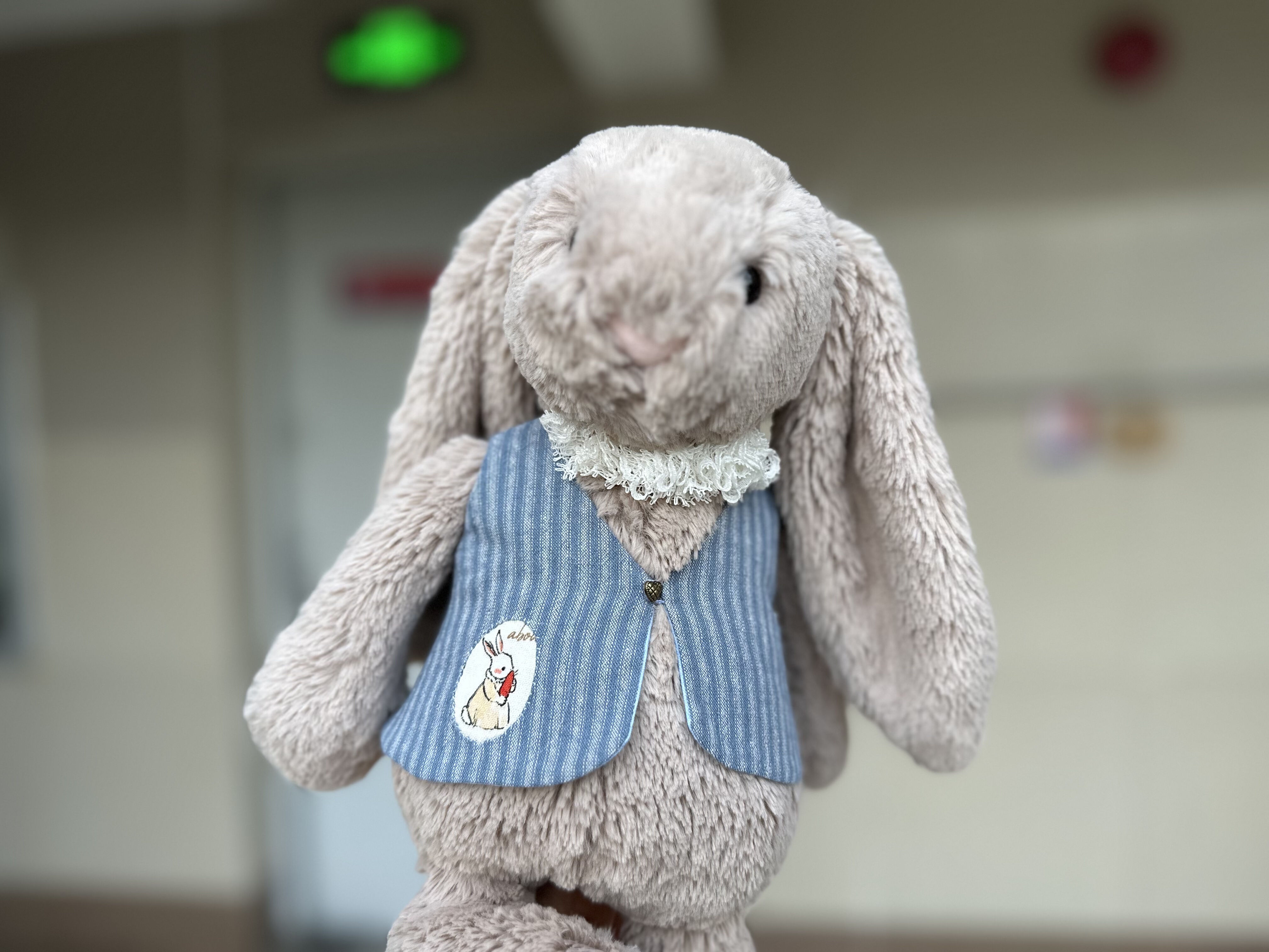 【仅衣服】jellycatyummy兔衣服31cm甜美小兔马甲手作兔玩偶衣服