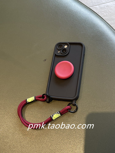 暗红支架适用iphone15手机壳