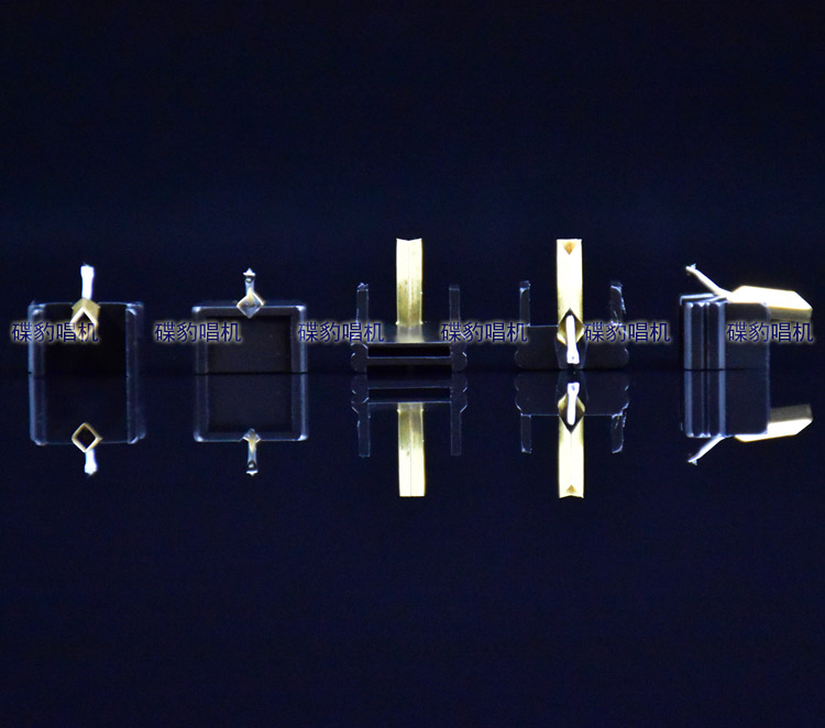 2个黑高品质新唱针替换SHURE N91 R1000 / DUAL DN330 M91 非原装