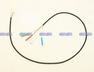 高档电唱机黑胶唱盘超细双芯屏蔽音臂线,长330/400/500mm，可定做
