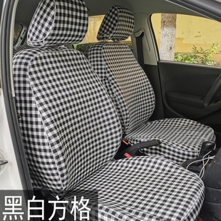 新品 通用polo桑塔纳波罗宝来朗逸瑞纳棉麻布艺座 汽车座套全包四季