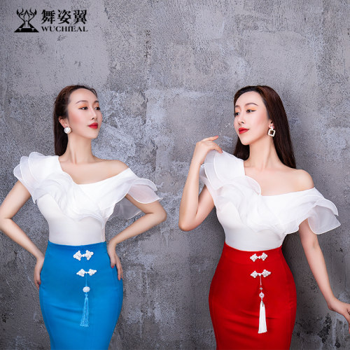 舞姿翼修身形体礼仪2022新款鱼尾