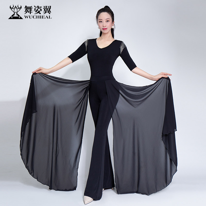 XT1312形体练习服套装演出服