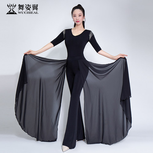 XT1312形体练习服套装演出服