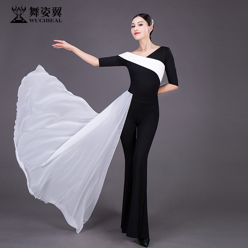 舞姿翼形体衣秋冬装新款练功服