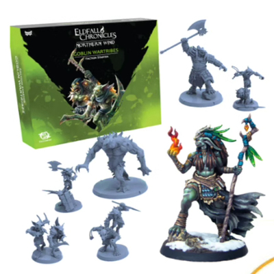 英文桌游扩展Eldfall Chronicles Northern Wind Goblin Wartribe