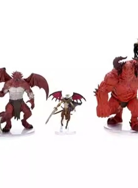 桌游配件  DND 龙与地下城 Archdevils Hutijin Moloch Titivilus