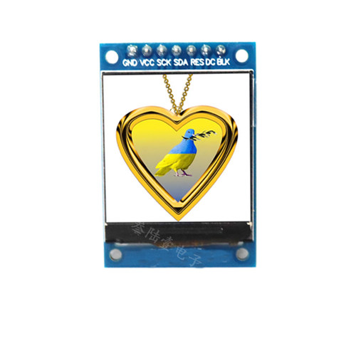 1.3寸TFT液晶屏高清IPS显示屏 240*240点阵ST7789驱动LCD显示屏