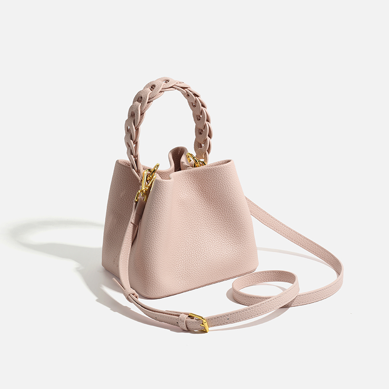 真皮韩版2024春夏百搭烧麦包